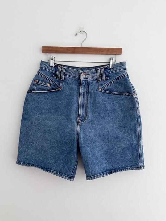 Vintage Pants - Vintage Bill Blass Jean Shorts Ultra High Rise Mom Denim Jorts Women's Size M
